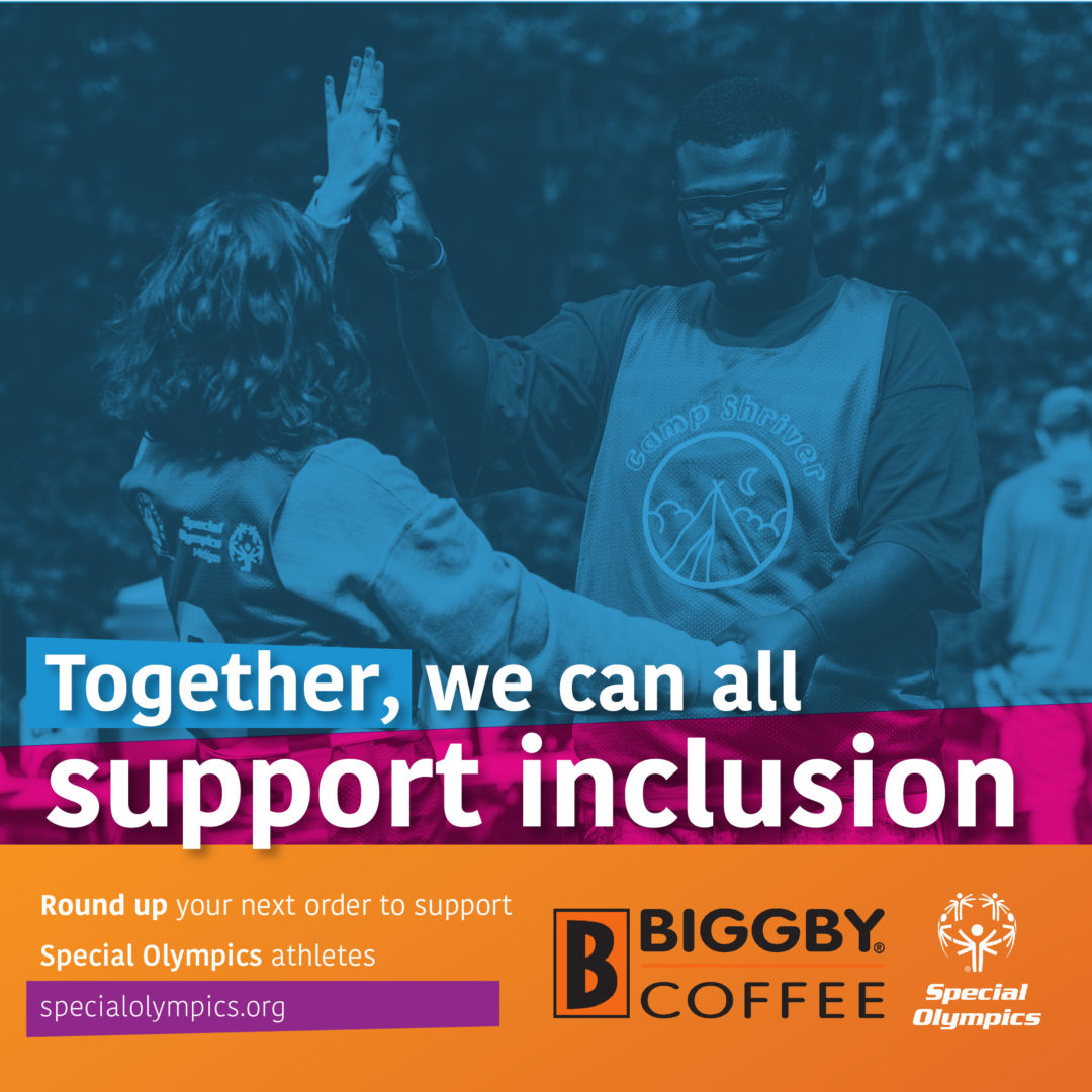BIGGBY® COFFEE TO PARTNER WITH SPECIAL OLYMPICS BIGGBY